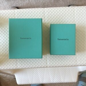 Tiffany empty boxes (small and medium)